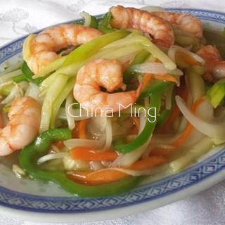 Gambas Chop-Suey - Imagen 1