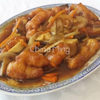 Pescado con salsa china - Imagen 1