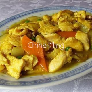 Pollo al curry - Imagen 1